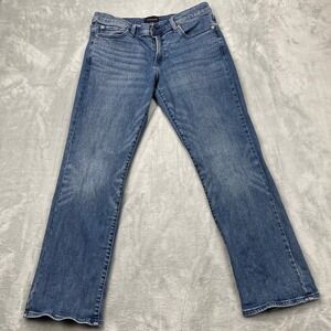 Lucky Brand Women's Jeans Size 12/31A Blue Wash Straight Leg Sweet Midrise